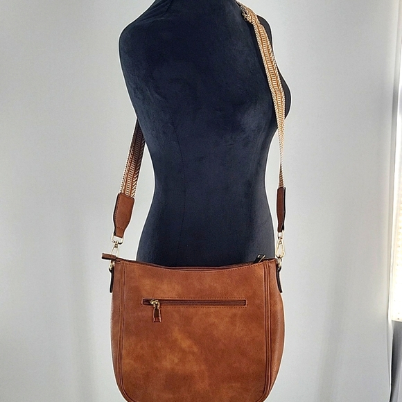Brown Crossbody Bag NWT - Picture 10 of 16